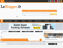 Tablet Screenshot of leblogger.fr